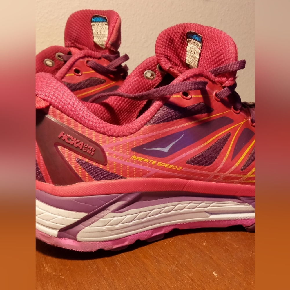 Hoka One One Women's Mafate Speed 2 Running Shoes Size 10 - Picture 11 of 16